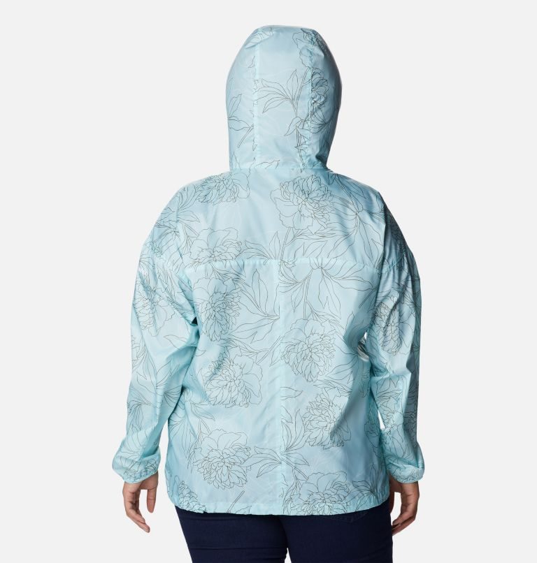 Women's Columbia Alpine Chill Windbreaker Jackets Light Blue | Plus Size CA-J8043